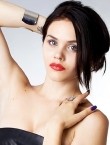 Photo of beautiful  woman Alena with black hair and blue eyes - 28602