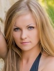 Photo of beautiful  woman Anastasiya with blonde hair and blue eyes - 20613