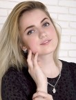 Photo of beautiful  woman Anastasiya with blonde hair and grey eyes - 28681