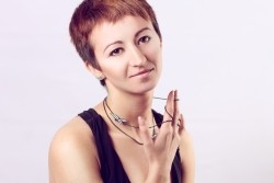 Photo of beautiful Ukraine  Dariya with brown hair and brown eyes - 20974