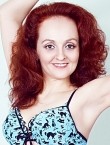 Photo of beautiful  woman Ekaterina with red hair and brown eyes - 21637