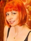 Photo of beautiful  woman Elena with red hair and green eyes - 21374