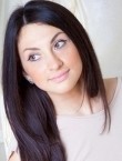 Photo of beautiful  woman Elena with brown hair and green eyes - 21457