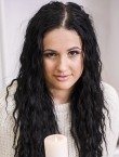 Photo of beautiful  woman Elena with black hair and brown eyes - 28389