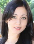 Photo of beautiful Ukraine  Julia with black hair and green eyes - 20315