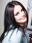 Photo of beautiful Ukraine  Kristi with black hair and blue eyes - 20114