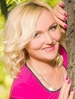 Photo of beautiful  woman Lyudmila with blonde hair and grey eyes - 21777