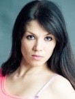 Photo of beautiful Ukraine  Oksana with brown hair and brown eyes - 21354