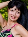 Photo of beautiful Ukraine  Oksana with black hair and brown eyes - 21555