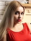 Photo of beautiful  woman Oksana with blonde hair and green eyes - 28029