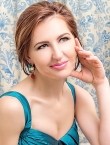 Photo of beautiful Ukraine  Oksana with brown hair and green eyes - 28327