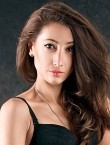 Photo of beautiful  woman Oksana with brown hair and green eyes - 28414