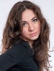 Photo of beautiful Ukraine  Olha with brown hair and hazel eyes - 28015