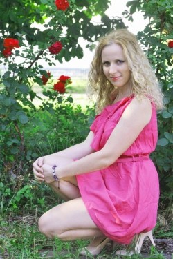 Photo of beautiful Ukraine  Olimpiada with blonde hair and blue eyes - 20302