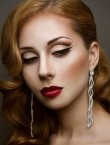 Photo of beautiful  woman Svetlanochka with red hair and grey eyes - 20462