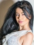 Photo of beautiful Ukraine  Valentina with black hair and blue eyes - 28724