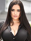Photo of beautiful  woman Victoria with black hair and brown eyes - 29633
