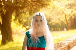 Photo of beautiful Ukraine  Yana with blonde hair and blue eyes - 20929